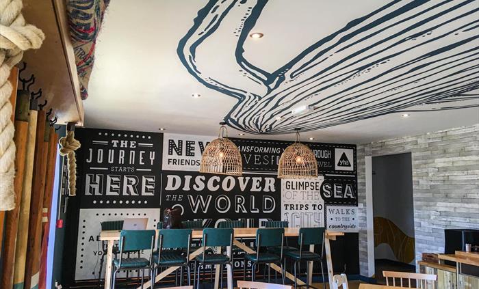 Haven's Beach Cafe & Hostel Dining Room